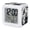 White,AshGray,Charcoal,Black, variant on Halloween Digital Alarm Clock for Bedrooms,Smart LED Alarm Clock with 7 Color Changing Night Light,Black Ghost Bats Witch Silhouette Horror Plaid Gray Silent Wake Up Clocks for Sleep Study 3.2"x3.2"