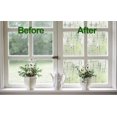 thumbnail image 2 of Window Film 35.4 x 157.5inch, Privacy Frost Window Sticker Removable Decorative lass Film Window Tint No lue Reusable Static Cling Window Decal, Cross Pattern for Home Office, 2 of 8