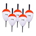 thumbnail image 3 of koolsoo 5 Pcs Flotteurs de Pêche Bouées Flotteurs en Mousse EVA pour Pompano Perche Pêche sur Roche 2g, 3 of 9