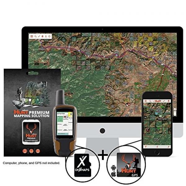 onx hunt: oregon hunt chip for garmin gps - hunting maps ...