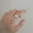 Silver, variant on Retro Style Heart-Shaped Ring For Women, 925 Sterling Silver, Adjustable Opening, Seiko Manufacturing Process, Simple Japanese And Korean Design