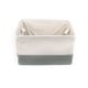 thumbnail image 3 of Canasta de almacenamiento de ropa plegable de tela gris Uxcell S, 3 of 7