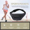 thumbnail image 2 of Cartera de lona, riñonera deportiva multifuncional, 2 of 5