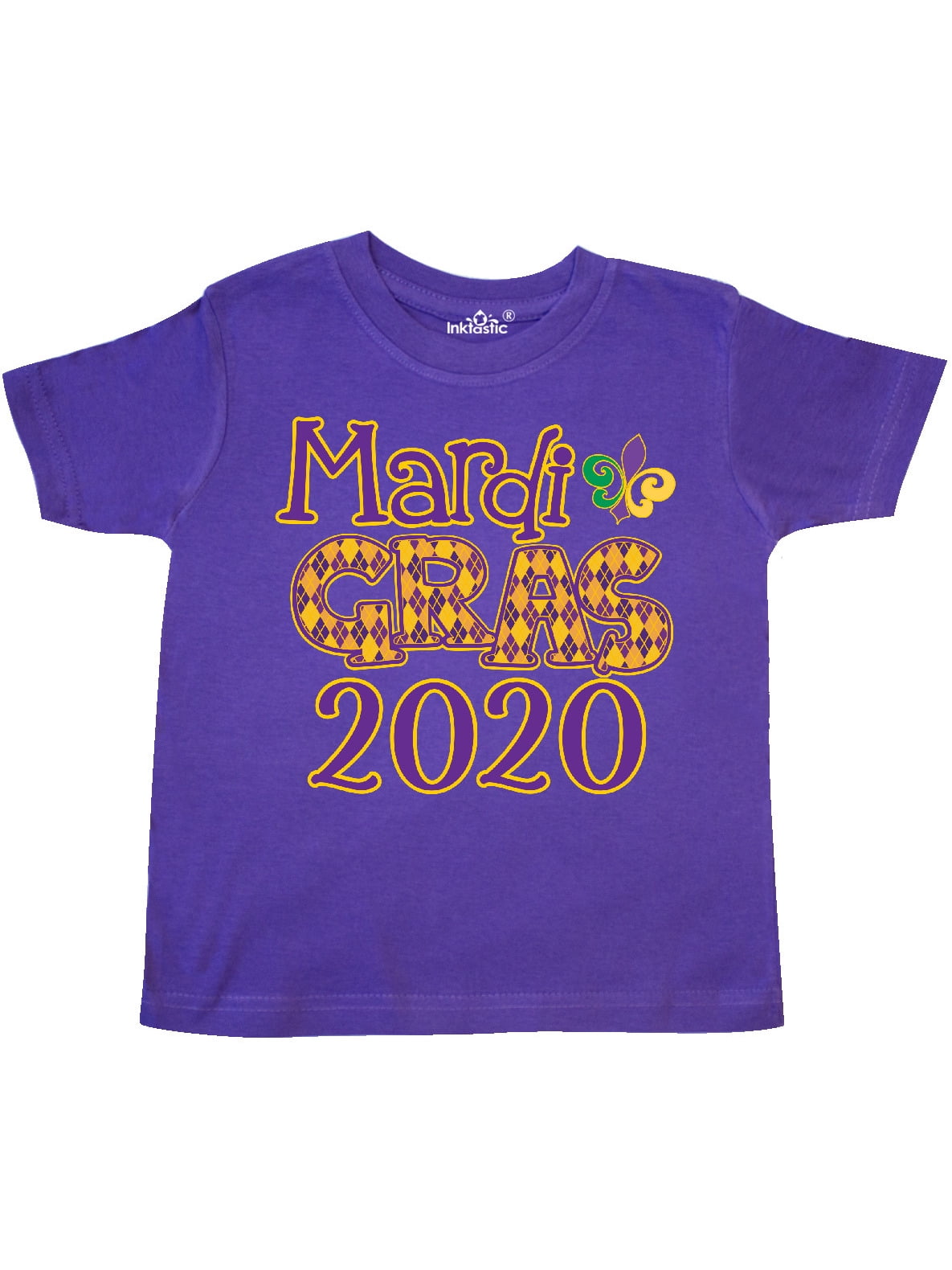 INKtastic Mardi Gras 2020 Parade Party Toddler TShirt