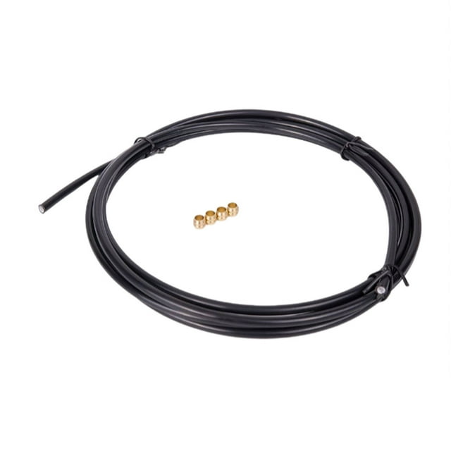 Wosthever Mangueras de freno PE de 5mm para bicicleta, tubos de freno de disco hidráulico para bicicletas, conectores de cobre, reemplazo de ciclismo, Type2 NO2 Wosthever OD026011-01