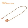 thumbnail image 2 of Uxcell Hang Tag String Snap Lock Price Tag Fastener Ties coffee tone 7 inch 1000pcs, 2 of 5