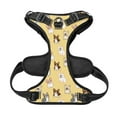 thumbnail image 2 of No Pull Dog Harness For Small Dogs Easy Walk Dog Vest Adjustable Collars Harnesses & Leashes Set Breathable Oxford Outdoor Walking Safety Reflective Strip Cute Cartoon French Bulldog, 2 of 9