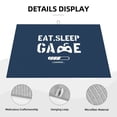 thumbnail image 4 of Microfiber Drying Mat, Eat Sleep Game Print Dish Drying Mat for Kitchen Counter, 18 x 24 inches Blue, 4 of 9