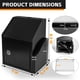 thumbnail image 3 of Caja de Sugerencias Smohtmeny con Ranura y Cerradura, Metal (Negro), 3 of 7