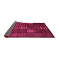 thumbnail image 2 of Ahgly Company Indoor Rectangle Checkered Pink Modern Area Rugs, 2' x 3', 2 of 4