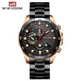 thumbnail image 1 of Reloj de cuarzo para hombre, de cristal, moderno y de ocio, 1 of 8