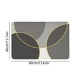Fall Mat Step Entrance Easy to care 60*40cm "Step Into With Our Bathroom Doormat