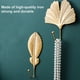 thumbnail image 4 of Billuyoard Mini gancho de pared para colgar ropa, llave, sombrero, abrigo, percha de metal, organizador decorativo para el hogar, A, dorado Type3 NO3 Billuyoard HA002251-01, 4 of 6