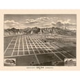 thumbnail image 3 of Moore 18x15 Black Modern Framed Museum Art Print Titled - Azusa California - Moore 1887, 3 of 5