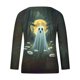 thumbnail image 4 of Ailaofu Ladies Long Sleeve Halloween and Christmas Decorative Basic V-Neck Casual Shirt Fashion Tops, 4 of 5