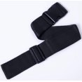 thumbnail image 3 of Correas de equipaje Cinturones de maleta Correas de embalaje ajustables anchas Accesorios de viaje, Negro, 3 of 5