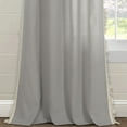 thumbnail image 5 of Lush Decor Linen Tassel Window Panel - Light Gray -Single- 84 x 40, 5 of 11
