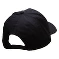 thumbnail image 4 of Nasa Patched Big Size Structured Solid Poly Cotton Twill High Profile Pro Style Cap - Black XL-3XL, 4 of 5