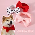 thumbnail image 2 of Dog Collar Adjustable - Soft Comfortable Elegant - Pet Cat Dog Bowknot Neckerchief - Pet Supplies, 2 of 8