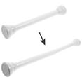 thumbnail image 4 of Supvox Adjustable White Tension Curtain Rod for Bathroom Shower and Clothes Drying Without Drilling, 4 of 8