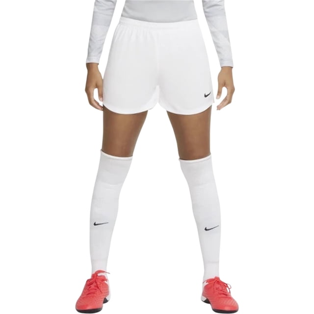 Nike Womens Hertha II Athletic Workout Shorts, white, XL