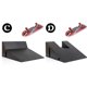 thumbnail image 1 of Tech Finger Skateboard Kit Finger Bike Bmx Mini Tvåhjulig Scooterbräda Skate Fingers Sport Träning Rekvisita Ramp Skate Park Leksaker Pop [DB], 1 of 4
