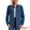 Dark Blue, variant on DARING DIVA Women's Long Sleeve Button Down Shirts Jackets with Pocket S Dark Blue
