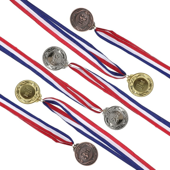FRCOLOR  6 Pcs Medals for Children Award Gold Silver Bronze Awards and Trophies Student