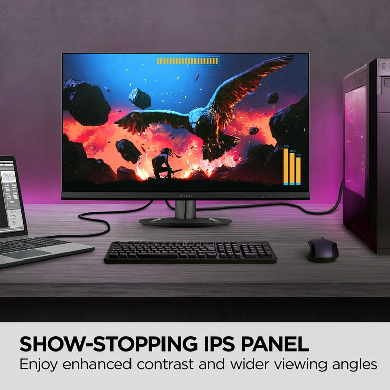 ViewSonic VX2716 27 Inch 1080p 1ms 100Hz IPS Gaming Monitor with AMD  FreeSync, HDMI and DisplayPort - Walmart.com