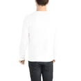 thumbnail image 6 of Fruit of the Loom Men's and Big Men's Platinum EverSoft Long Sleeve T-Shirt, Up To Size 4X, 6 of 6
