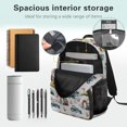 thumbnail image 5 of HUIACONG Construction Truck Print Back to School Backpack for Students Ages 6-18 Large Capacity Lightweight Water Repellent School Backpack for Girls Boys for Elementary Middle High School Daily Use, 5 of 7