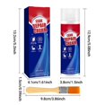 thumbnail image 3 of Lttoisl Vaporisateur de Scellant Imperméable avec Brosse, Réparation Instantanée des Fuites et Revêtement Résistant aux Intempéries pour Toitures, Gouttières, Tuyaux, Murs, Transparent 100 ml, Joint Caoutchouté Durable, 3 of 8