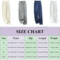 thumbnail image 7 of Women Plush Fuzzy Pajama Pants Flannel Fleece Winter Warm Lounge Sleepwear Nightwear with Pockets, 7 of 7