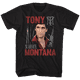 Tee-shirt Noir pour Adulte Scarface Tony Scarface – image 1 sur 2