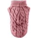 thumbnail image 2 of 1PCS Pet Dog Turtleneck Knitting Sweater Coat Winter Warmer Thickening Pullover Knitwear Crochet Coat Clothes, 2 of 5
