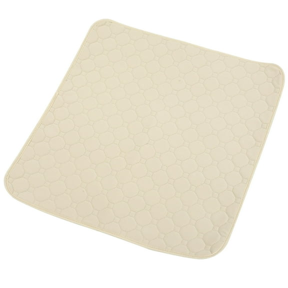 PAMINGONO 1Set Beige Cushion for Wheelchair Slip-Resistant 22.0x20.9x0.2in