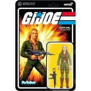 Super7 G.I. Joe Cover Girl - 3.75" G.I. Joe Action Figure with Accessory Classic Cartoon Collectibles and Retro Toys