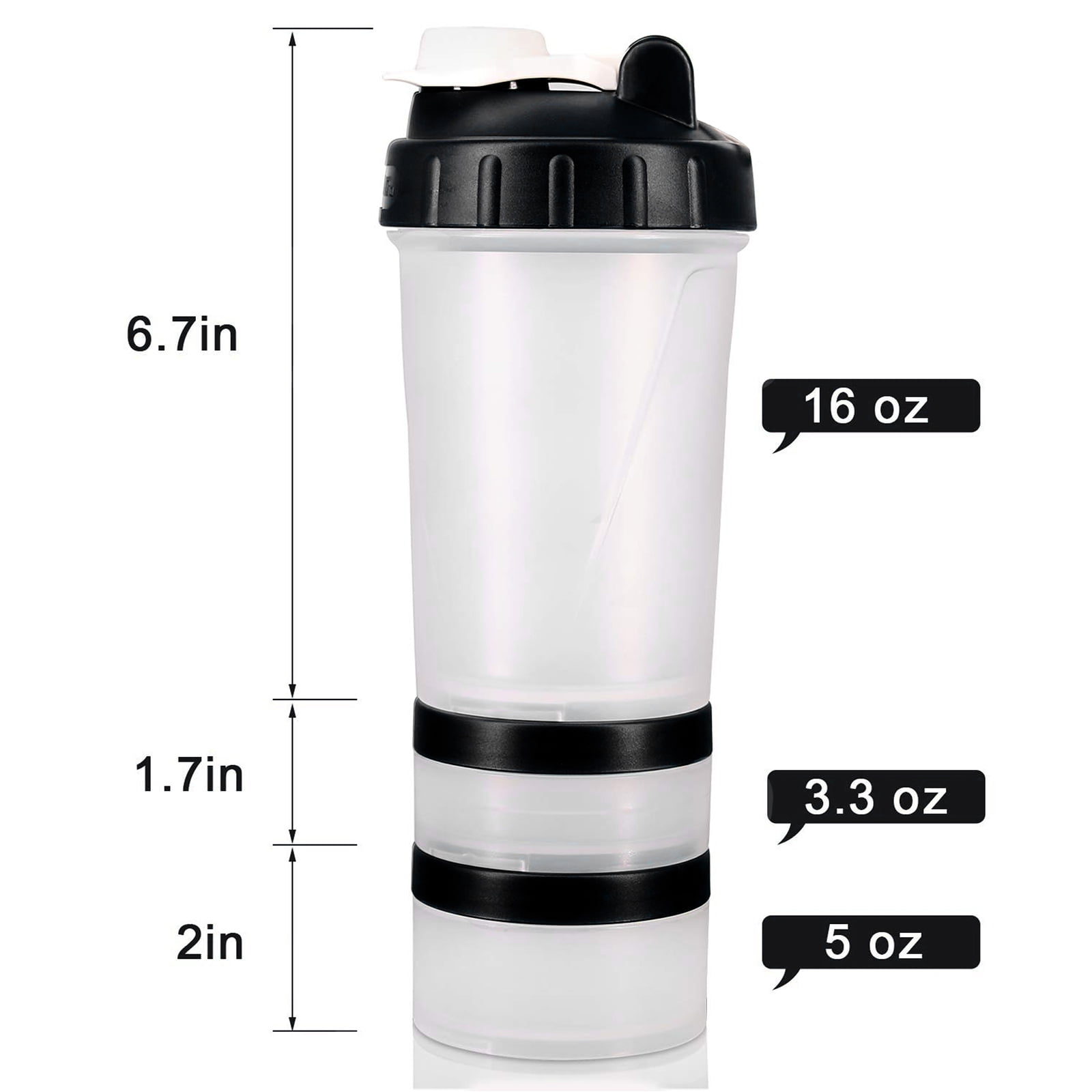 Shaker Bottle, 16 Oz – The Pro Shakers