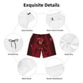 thumbnail image 7 of Hazbin Hotel Boys Swim Trunks Quick Dry Swim Shorts Kids Bathing Suits Boy Swimsuit Swimwear, 7 of 7