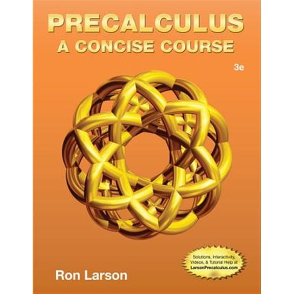 Pre-Owned Precalculus: A Concise Course