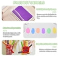 thumbnail image 3 of Uxcell Pigment Ink Pads for Stamps, 3.9 x 2.5 Inch Washable Embossing Craft Ink Pad Stamp for Paper, Fingerprint, DIY Card Making, Neon Yellow, 3 of 6