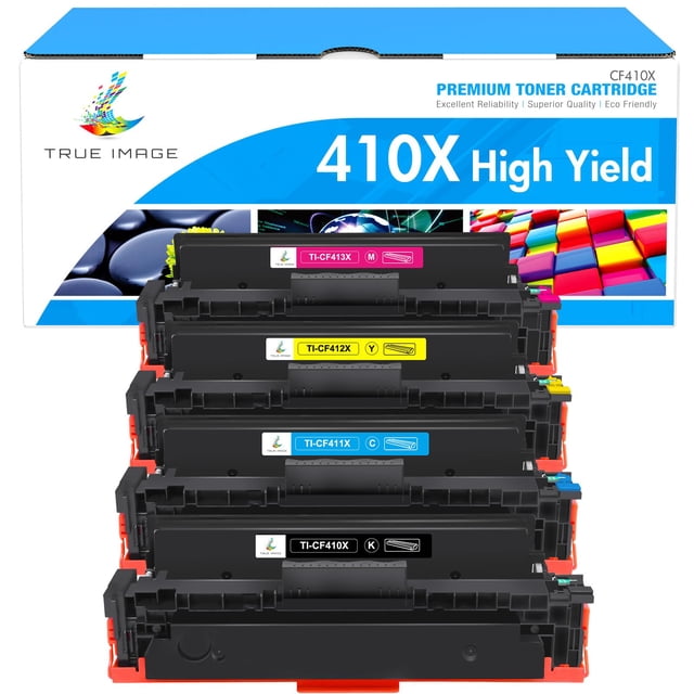 Cartucho de tóner TRUE IMAGE compatible para HP 410X 410A