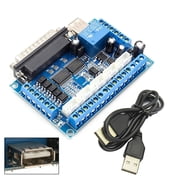 MACH3 Parallel Port Controller USB Powered, Wide Voltage Input, 5-Axis Stepper Motor Control