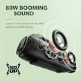 thumbnail image 3 of Soundcore Motion Boom Plus Altavoz para exteriores con sonido en auge de 80 W, tiempo de reproducción de 20 horas, IP67 resistente al agua y al polvo, tipo C, ecualizador personalizado, Bluetooth 5.3,, 3 of 5