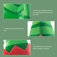 thumbnail image 4 of Unisex Stripe Santa Hats Soft and Comfortable Christmas Hats Festives Holiday Hats for Festives Gatherings, 4 of 8
