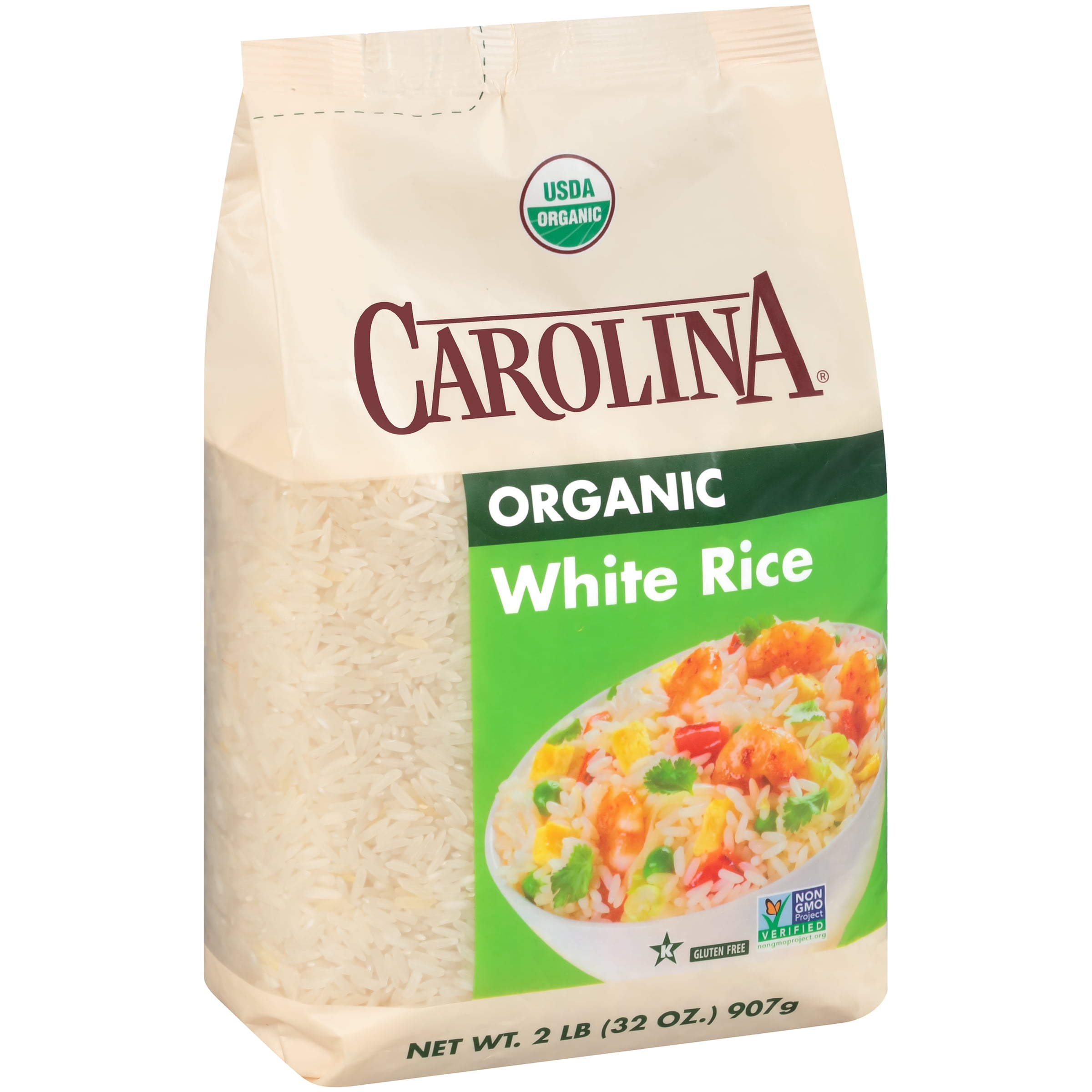 Carolina Organic White Rice, 2Pound Bag