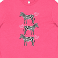thumbnail image 4 of Inktastic Zebra Cute Safari Animal Youth T-Shirt, 4 of 5