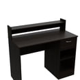 thumbnail image 4 of UrbanPro Modern Black Modern Engineered Wood Manaos Computer Desk, 4 of 13