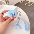 thumbnail image 3 of IBAOLEA for Airpod Pro Case Cover (2019 Released), 3D Butterfly Liquid Silicone Airpods Pro Cute Case with Keychain Compatible for IBAOLEA Airpods Pro Charging CaseIBAOLEA Light Blue Light Blue, 3 of 6
