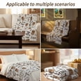 thumbnail image 3 of Kingfansion Super Soft Christian Bible Jesus Throw Blanket, Jesus Bible Verse Warm Faith Prayer Blanket, Cozy Bible Verse Warm Blankets for Home Decor, Prayer, Reading & GiftingPlush Flannel Fleece, 3 of 4